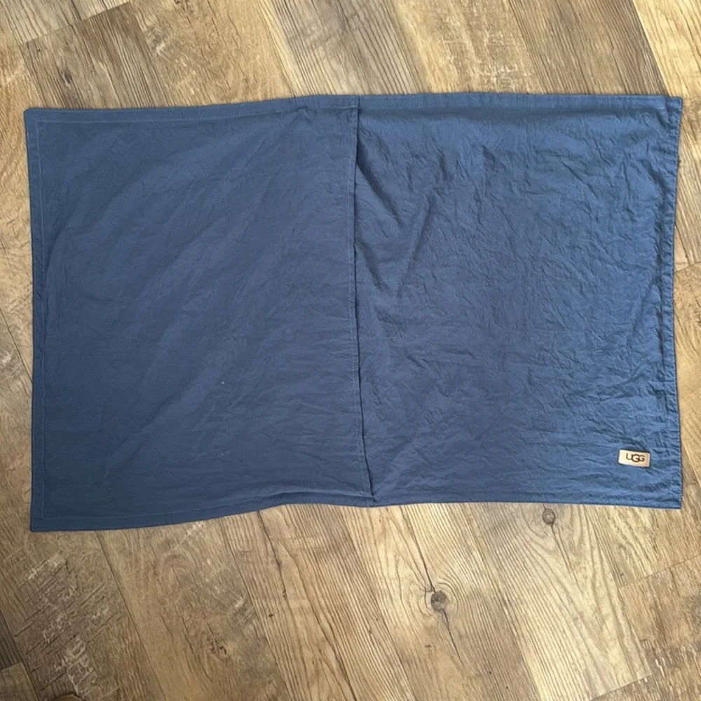 SINGLE UGG King Blue Pillow Sham - Picture 3 of 5